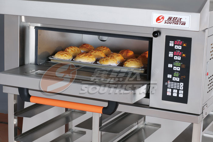 廣州賽思達豪華微電腦商用電力型烤爐NFD-200F外觀